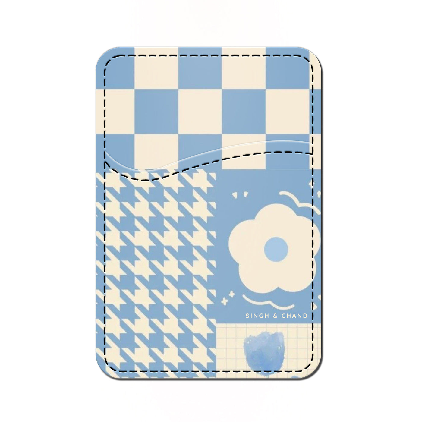 Card Wallet Blue Floral Dream 1.0