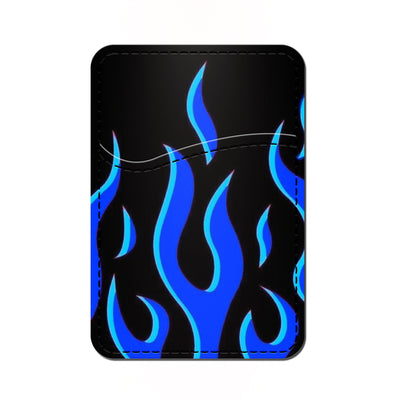 Card Wallet Blue flame pinterest