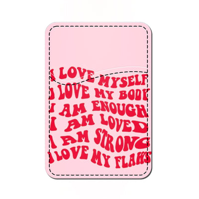 Card Wallet Body Positive Affirmations