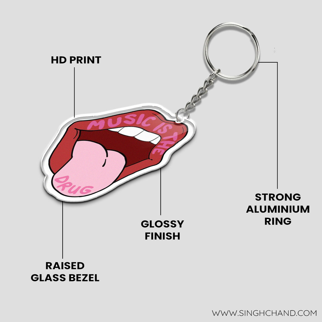 Lip is sick bro Keychain