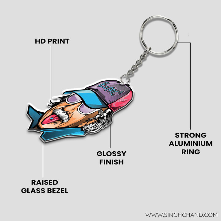 Old but still young Keychain