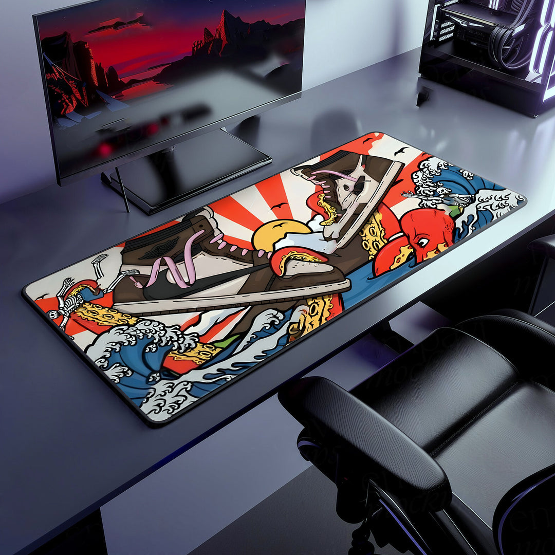 Vintage Fresh Kicks DESK MAT
