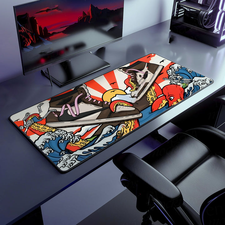 Vintage Fresh Kicks DESK MAT