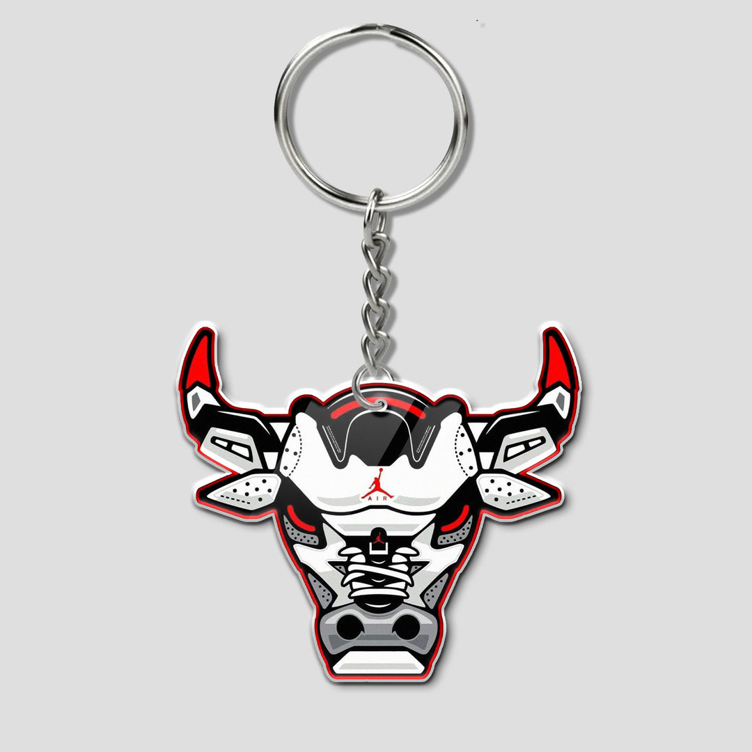 Danger Bull Keychain