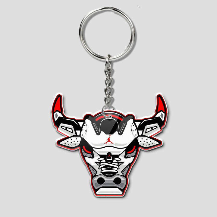 Danger Bull Keychain