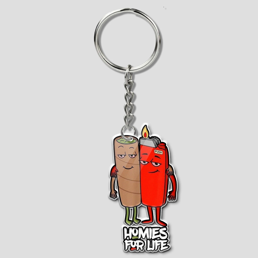 Homies for life Keychain