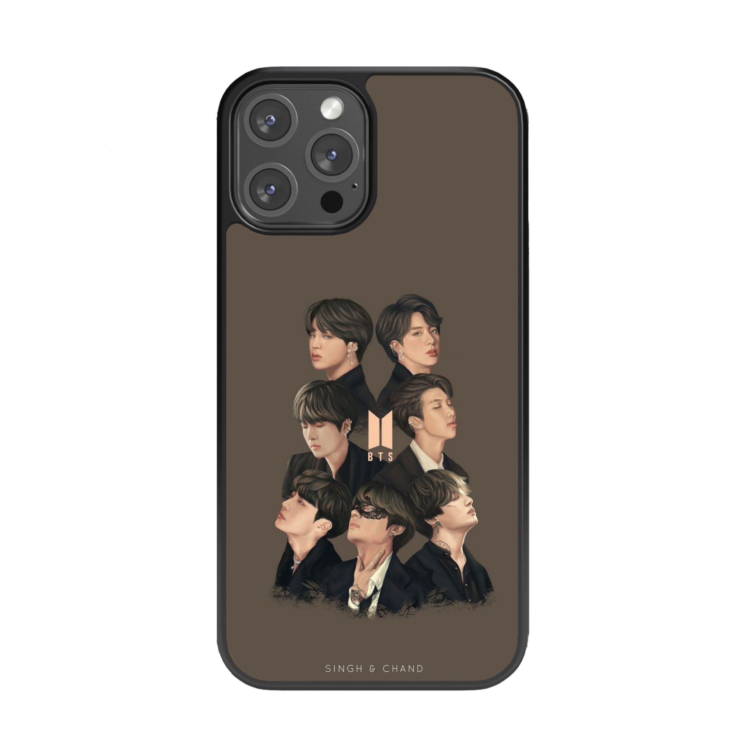BTS Army Glass Phone Case – SINGH CHAND