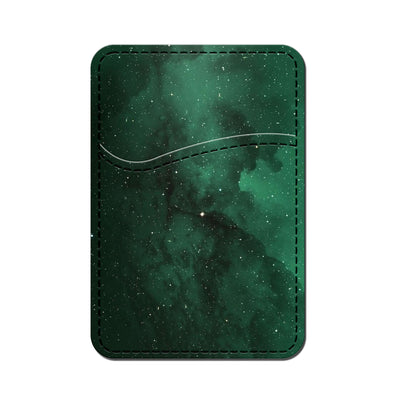 Card Wallet Green Galaxy