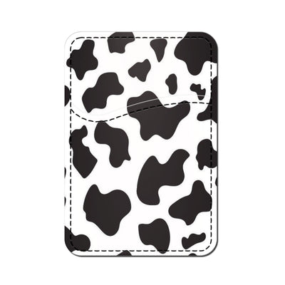 Card Wallet Cow Print