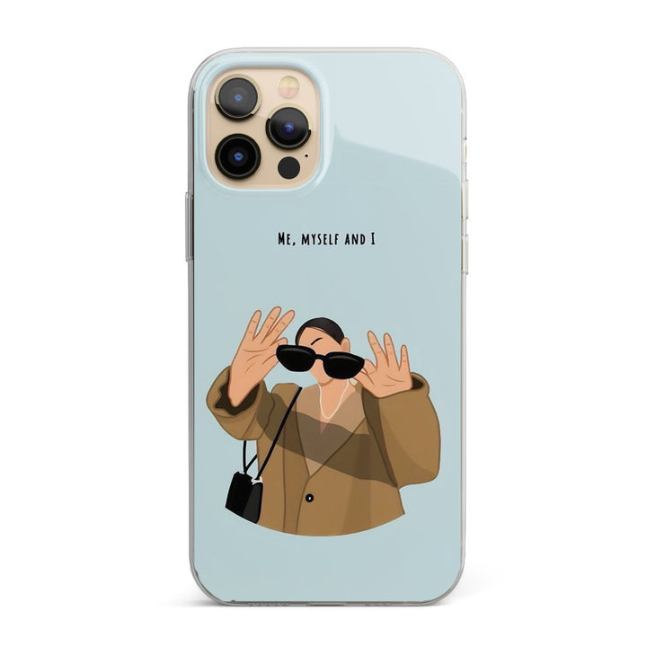 Me, Myself & I Silicon Phone Case