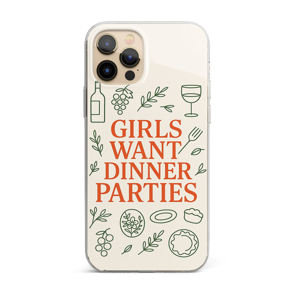 Dinner Over Drama Silicon Phone Case