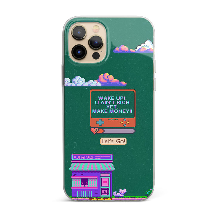 Pixel Rich Dreams Silicon Phone Case
