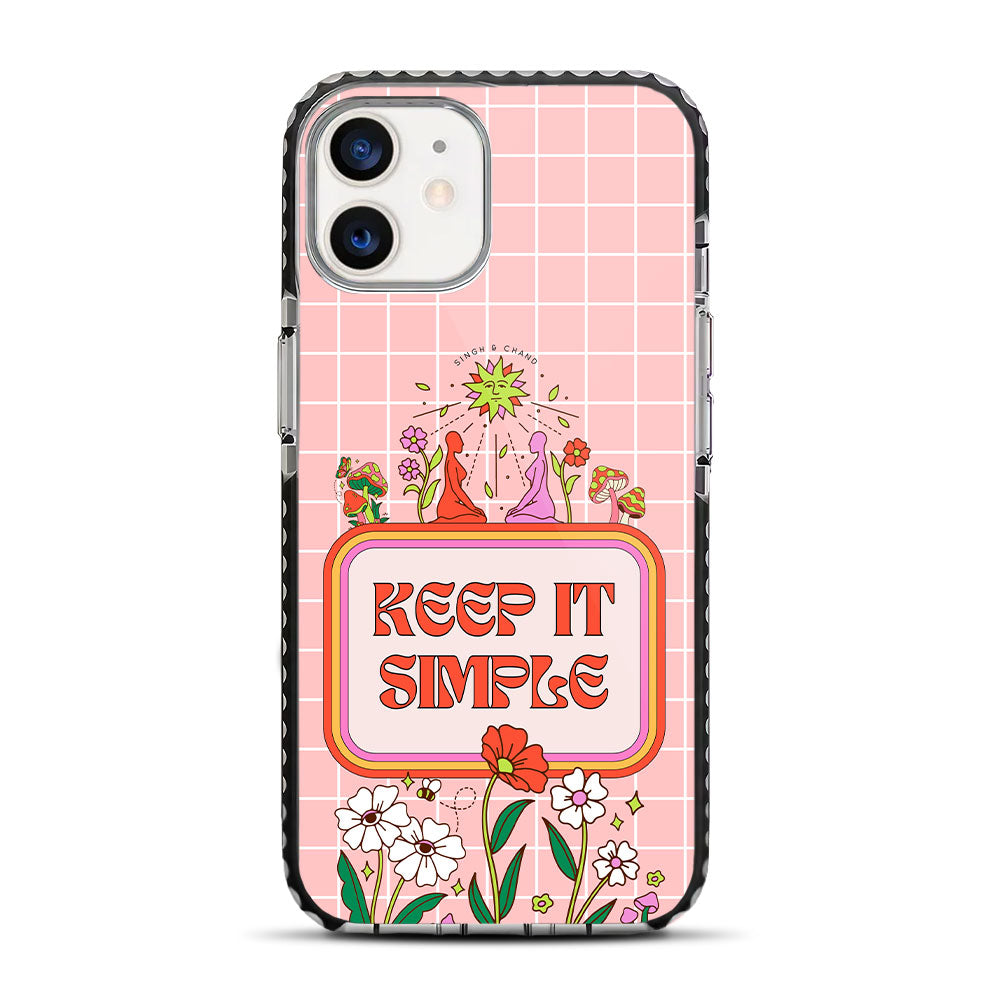 Chic Peach iPhone 12 Mini Stride Phone Case – SINGH CHAND