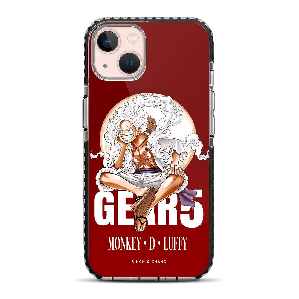 gear 5 iphone case Gear 5 Luffy 3.0 One Piece Anime iPhone 13 Stride Phone Case – SINGH & CHAND