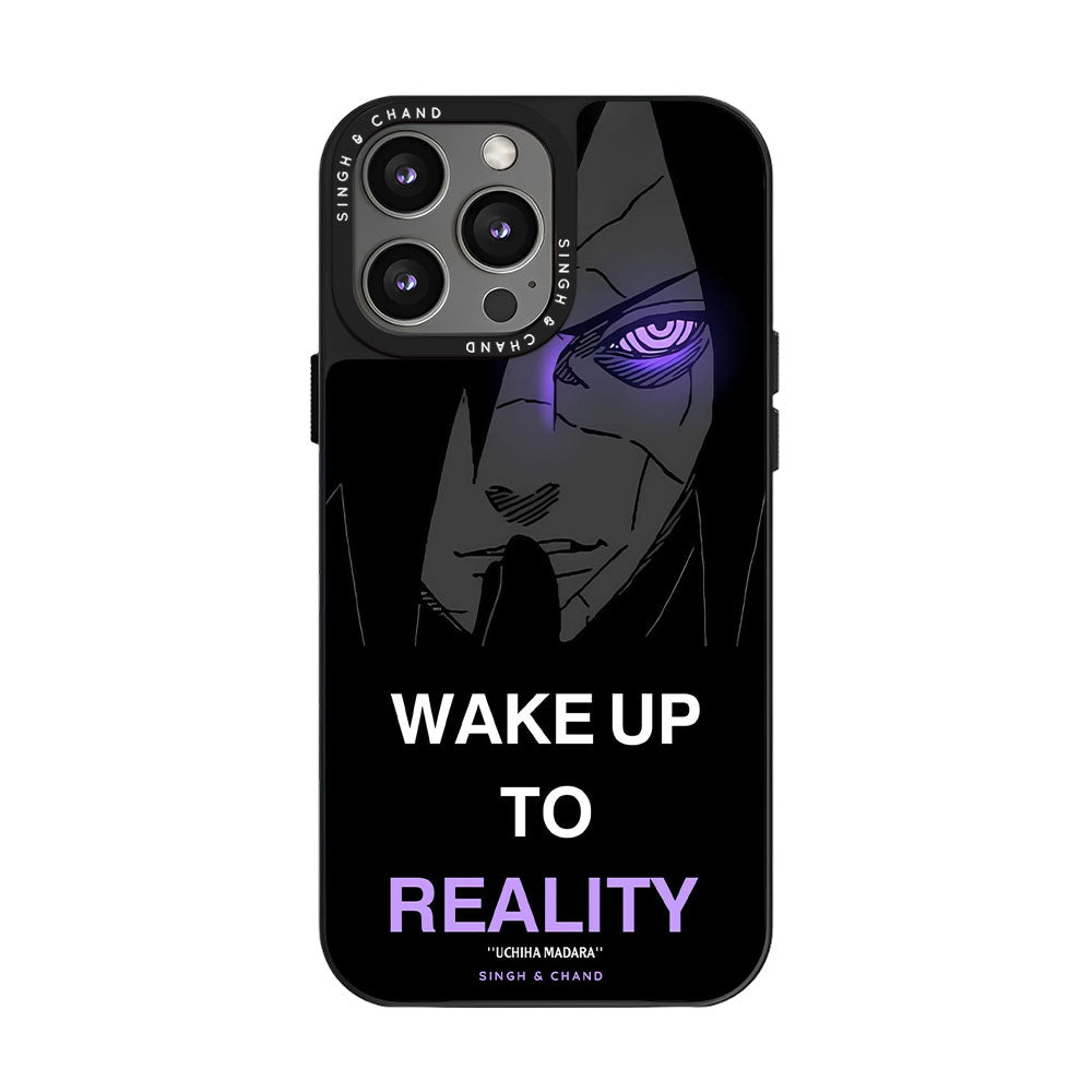 Madara Uchiha Naruto Anime iPhone 15 Pro Max Glass 2.0 Phone Case