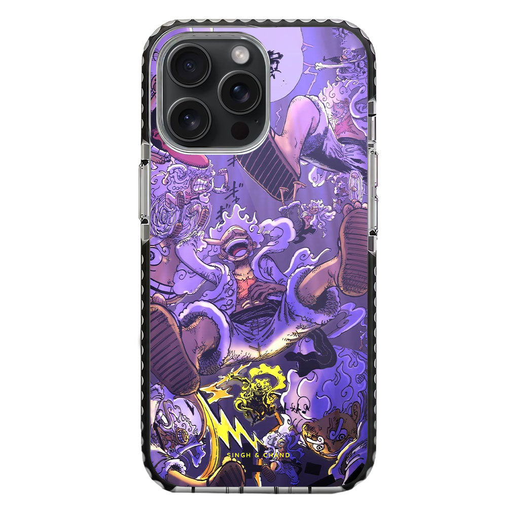 Gear 5 Luffy 2.0 One Piece Anime iPhone 15 Pro Max Stride Phone