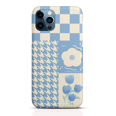 Blue Floral Dream 1.0 Matt Phone Case