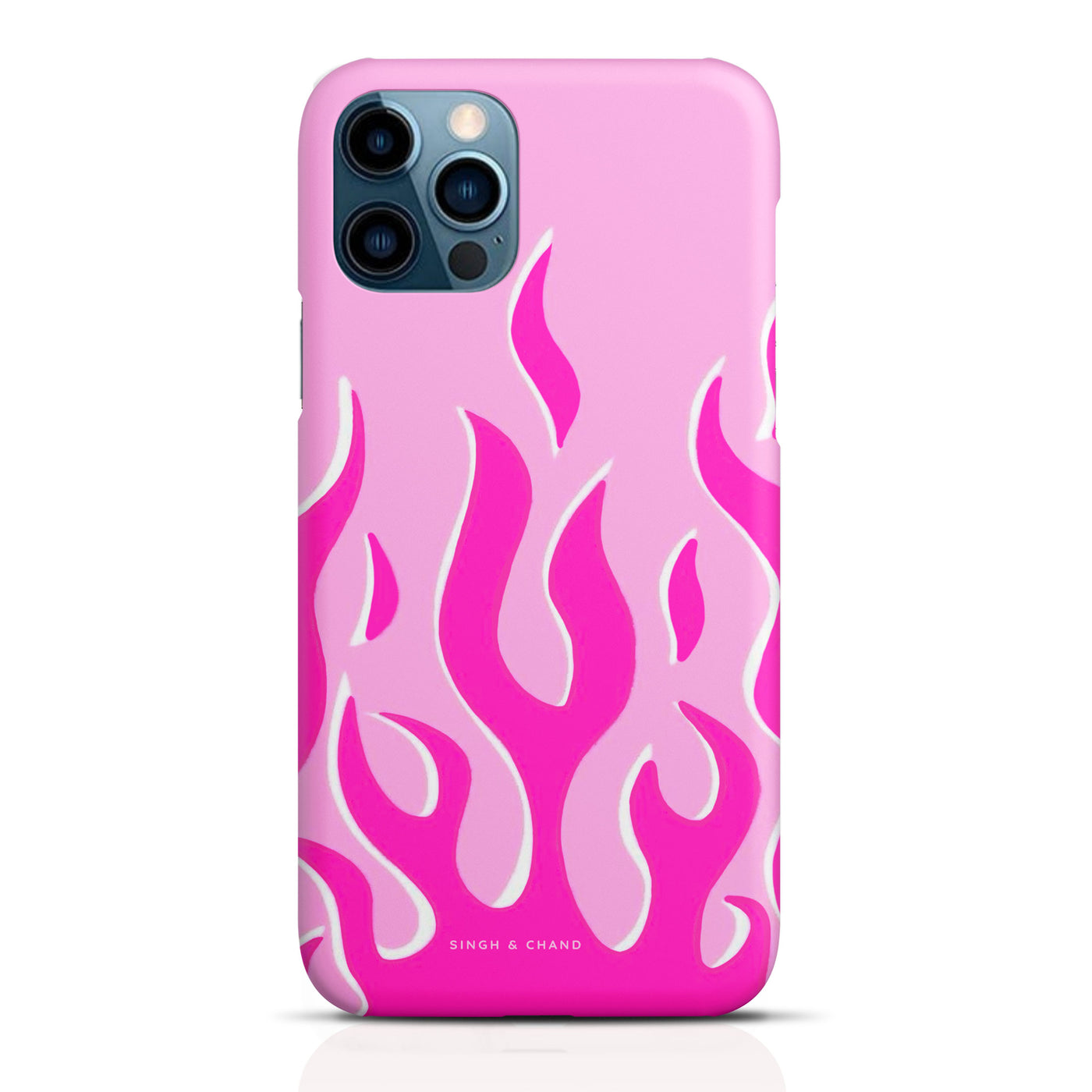 Barbie theme flame Matt Phone Case
