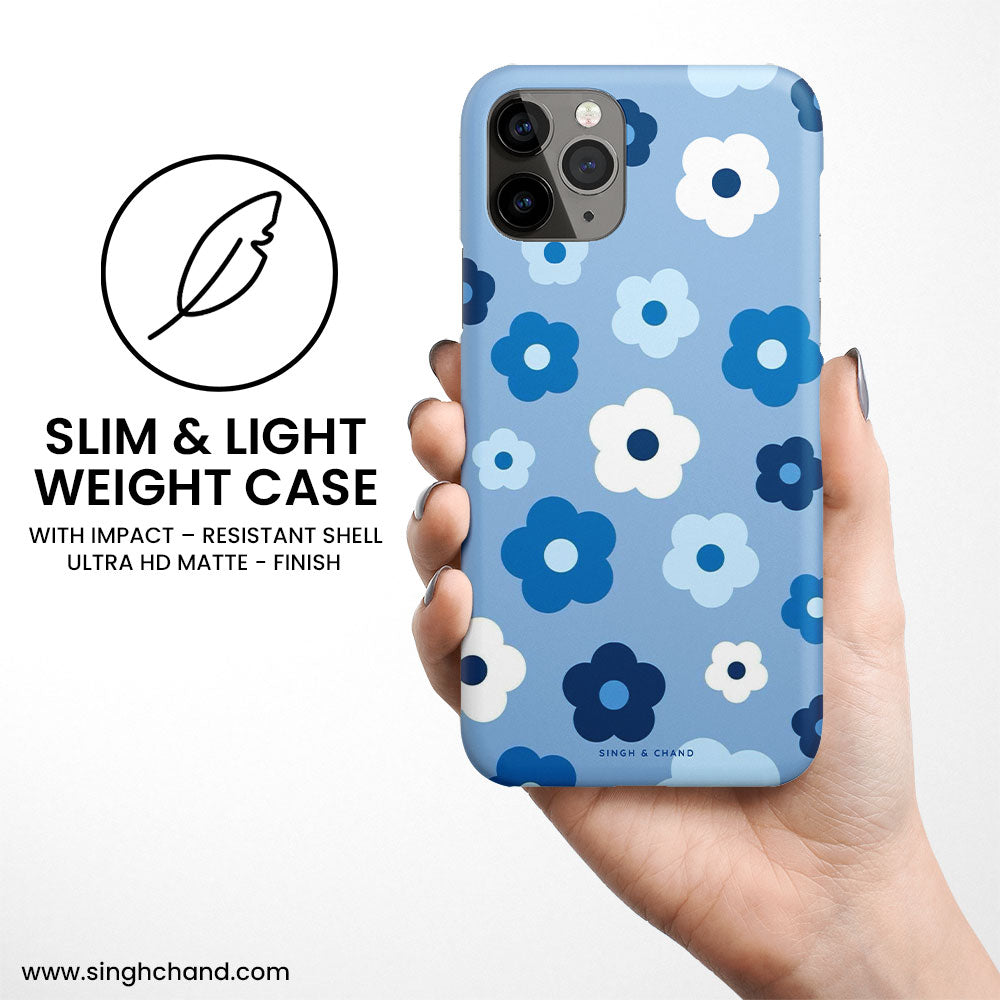 Blue Floral Dream 2.0 Matt Phone Case