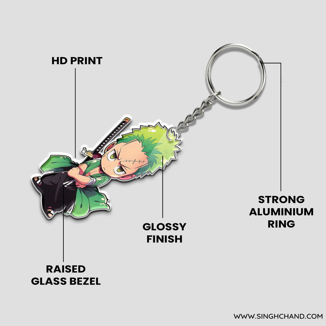 Zoro Miniature Keychain