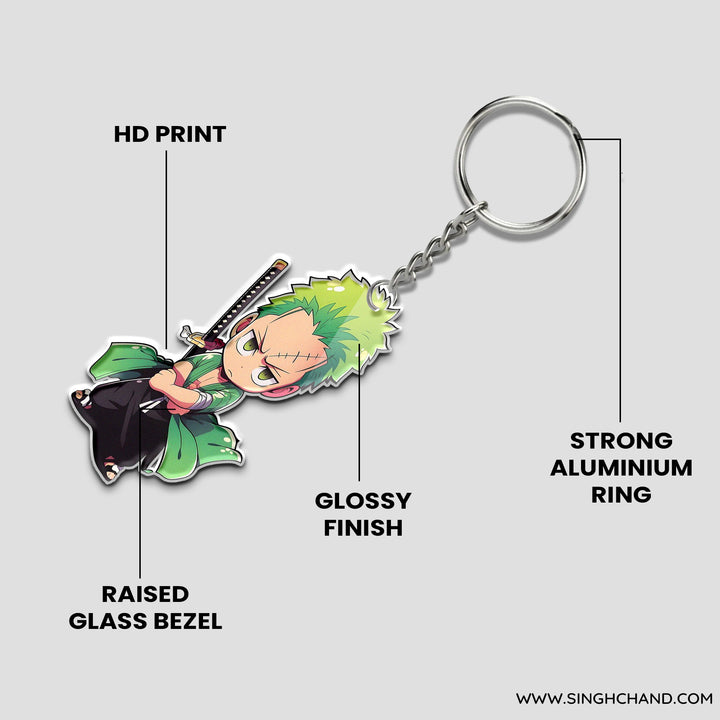 Zoro Miniature Keychain