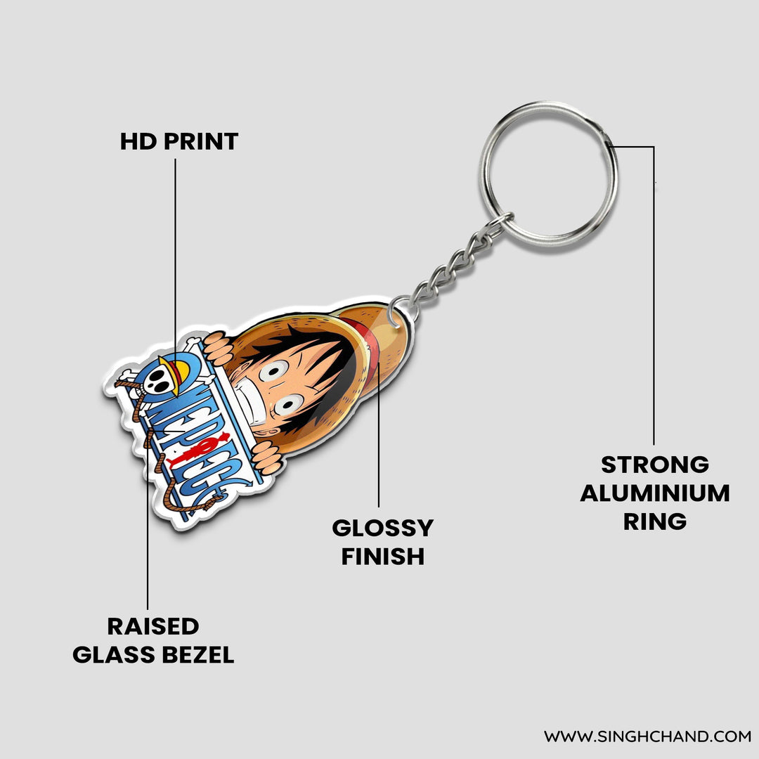 OnePeice Monkey Keychain