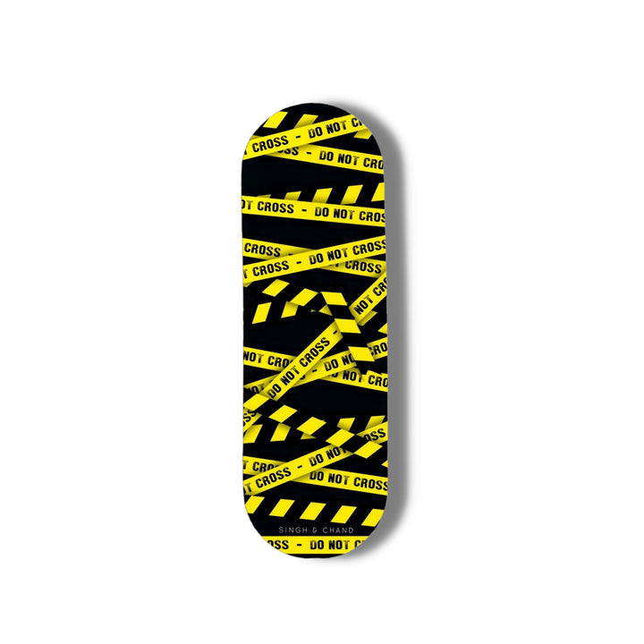 Warning Do Not Cross Pop Slider