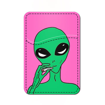 Card Wallet Funky Alien