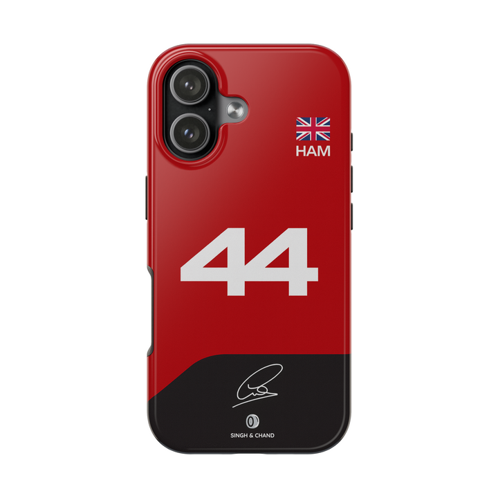 Crimson Charge Trackline Edition Tough Phone Case