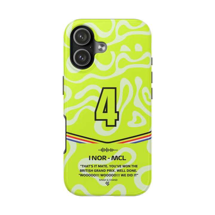 Neon Blaze Trackline Edition Tough Phone Case