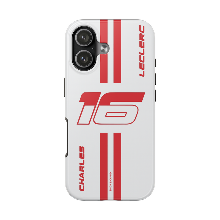 Crimson Sprint Trackline Edition Tough Phone Case
