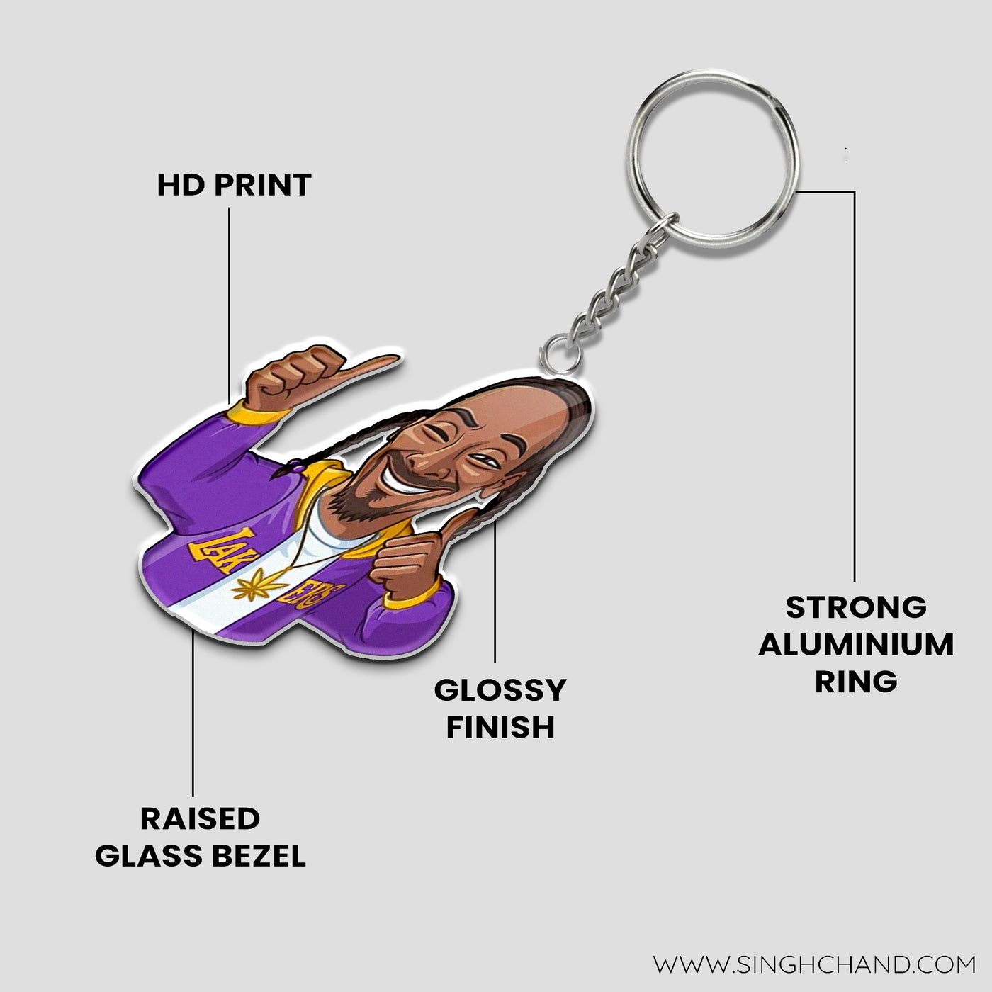 Snoop Dog Limited Edition Keychain