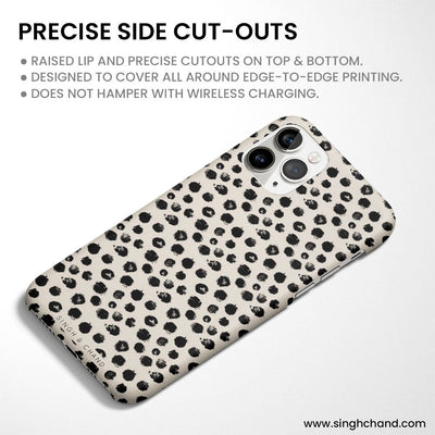 Dalmatian spots Matt Phone Case
