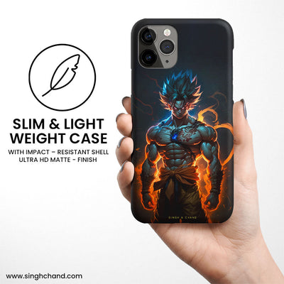 Goku Ultra Instinct Matt Phone Case