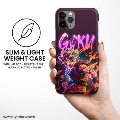Super Goku Matt Phone Case