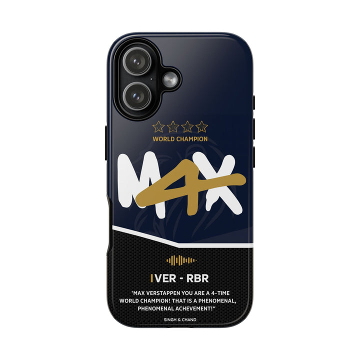 4X World Champion Trackline Edition Tough Phone Case