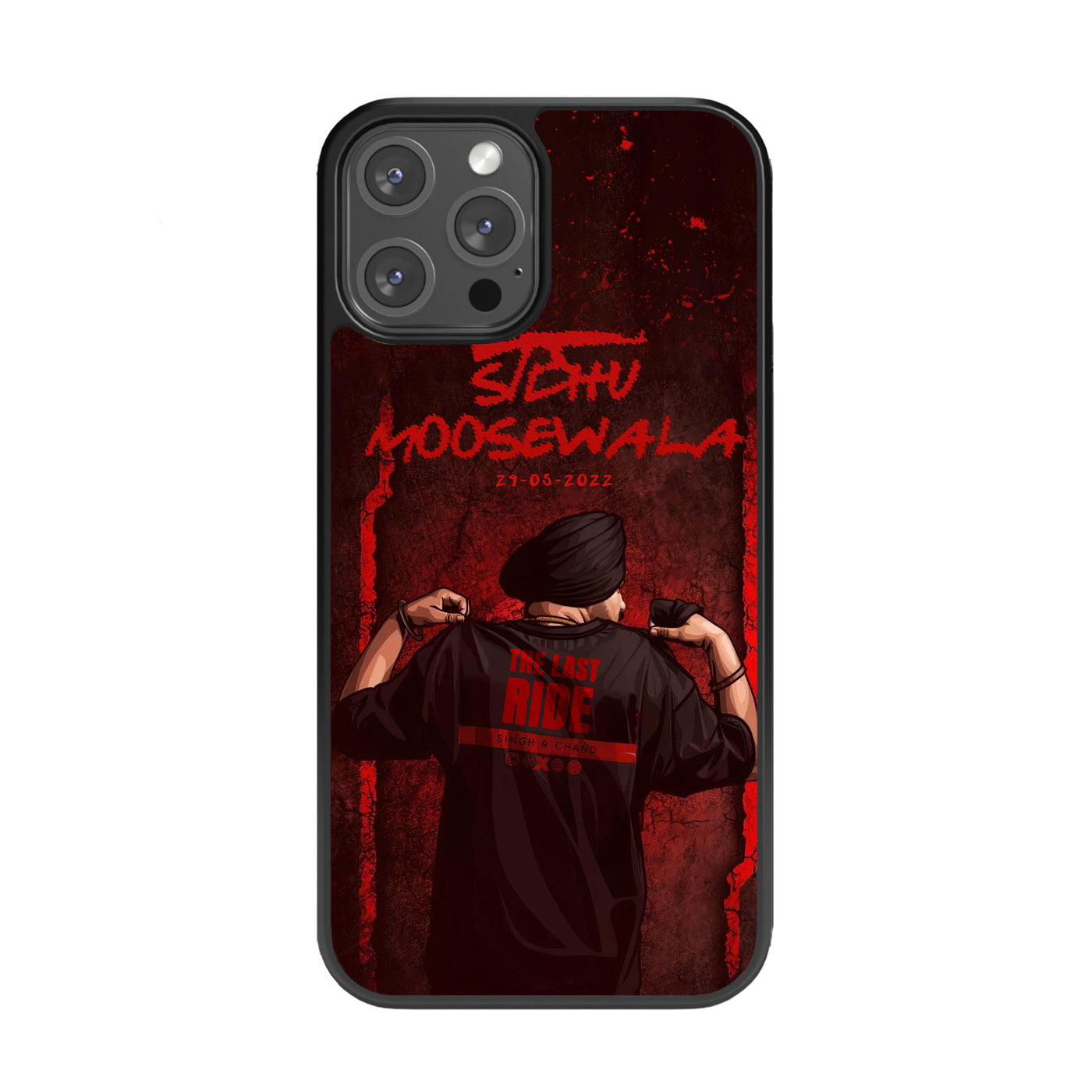 SIDHU MOOSEWALA SPECIAL TRIBUTE Glass Phone Case