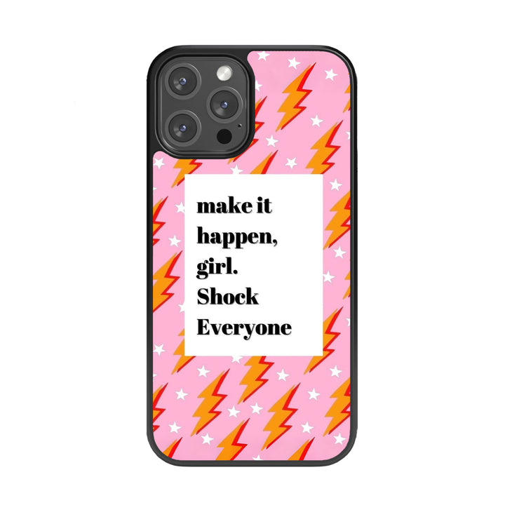 Shock ‘Em All Glass Phone Case