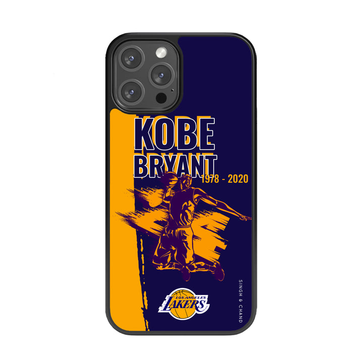Kobe Bryant Lakers Glass Phone Case