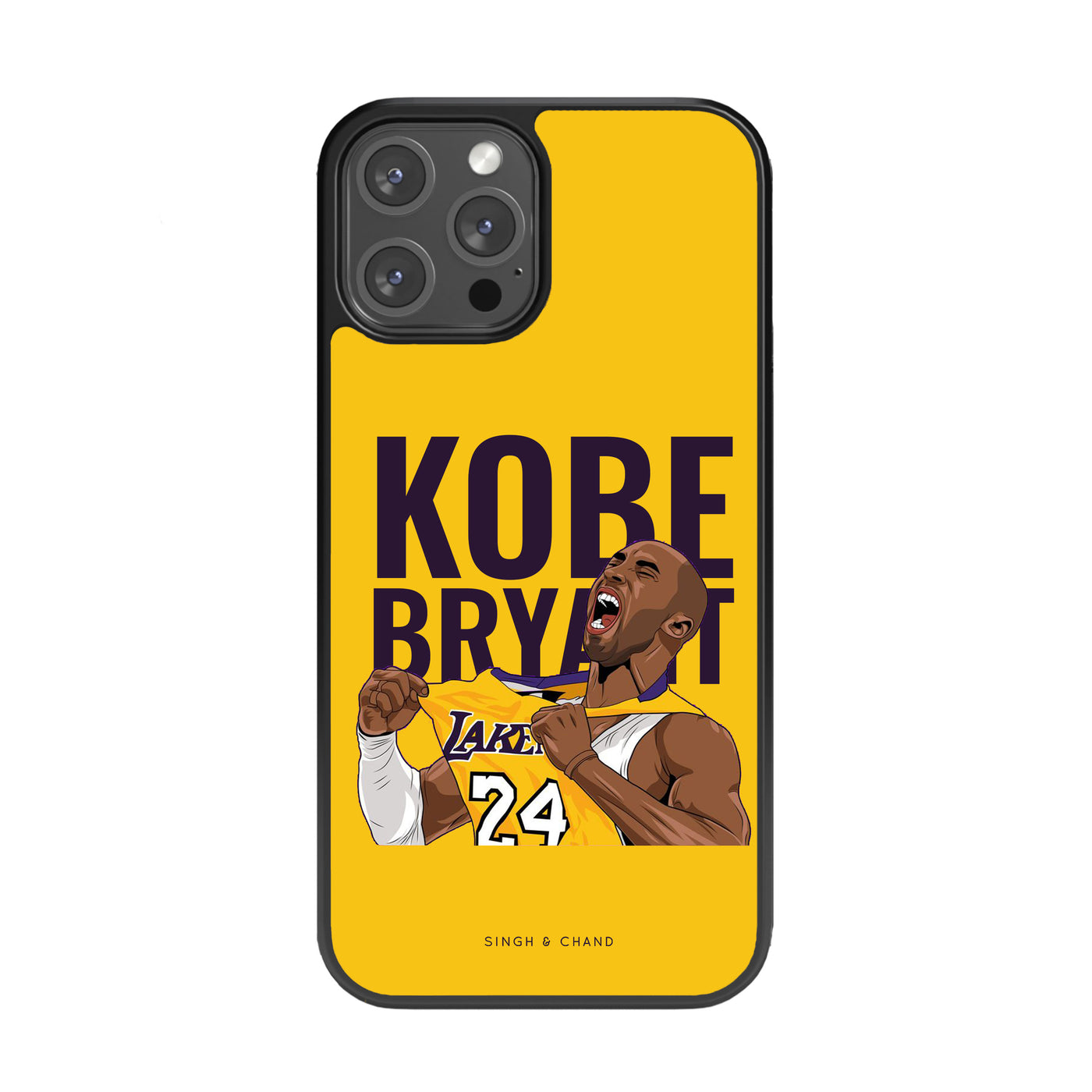 Kobe Bryant Glass Phone Case