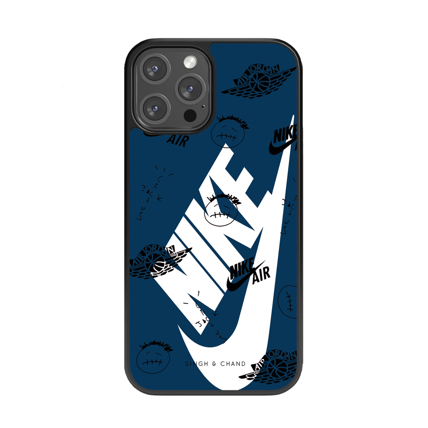 Nike Tick Glass Phone Case