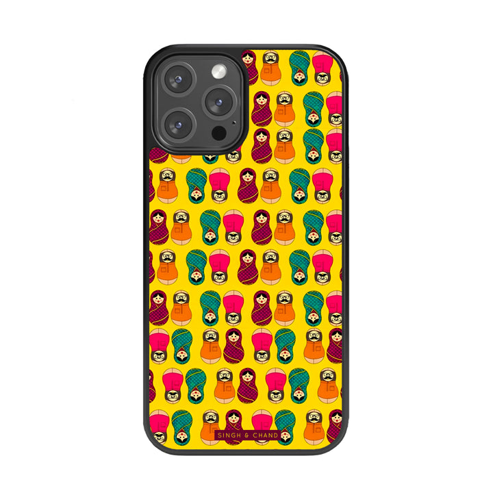 Katputli Glass Phone Case