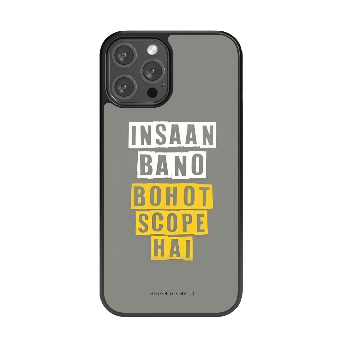 Bohot Scope Hai Glass Phone Case