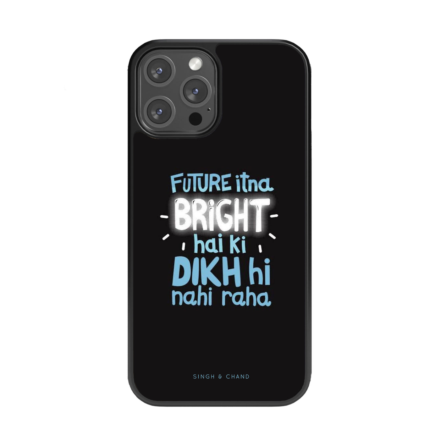 Future Bright Glass Phone Case