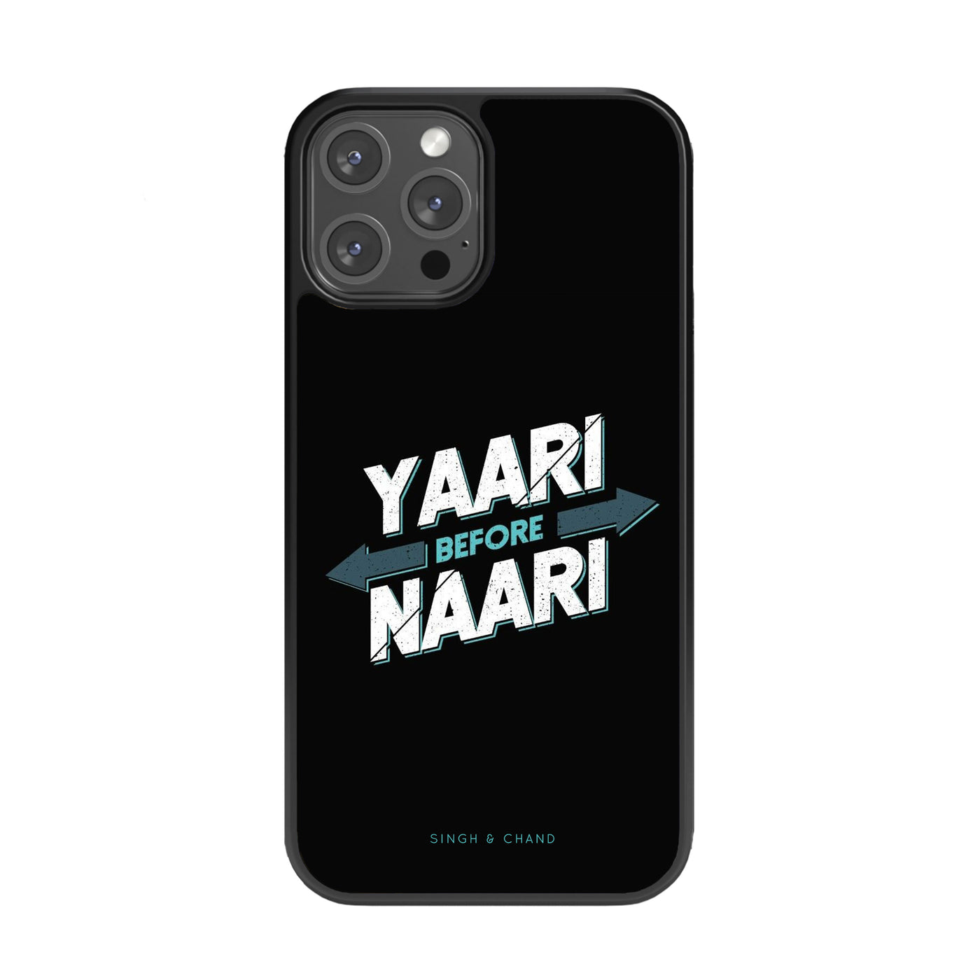 Yaari Before Naari Glass Phone Case