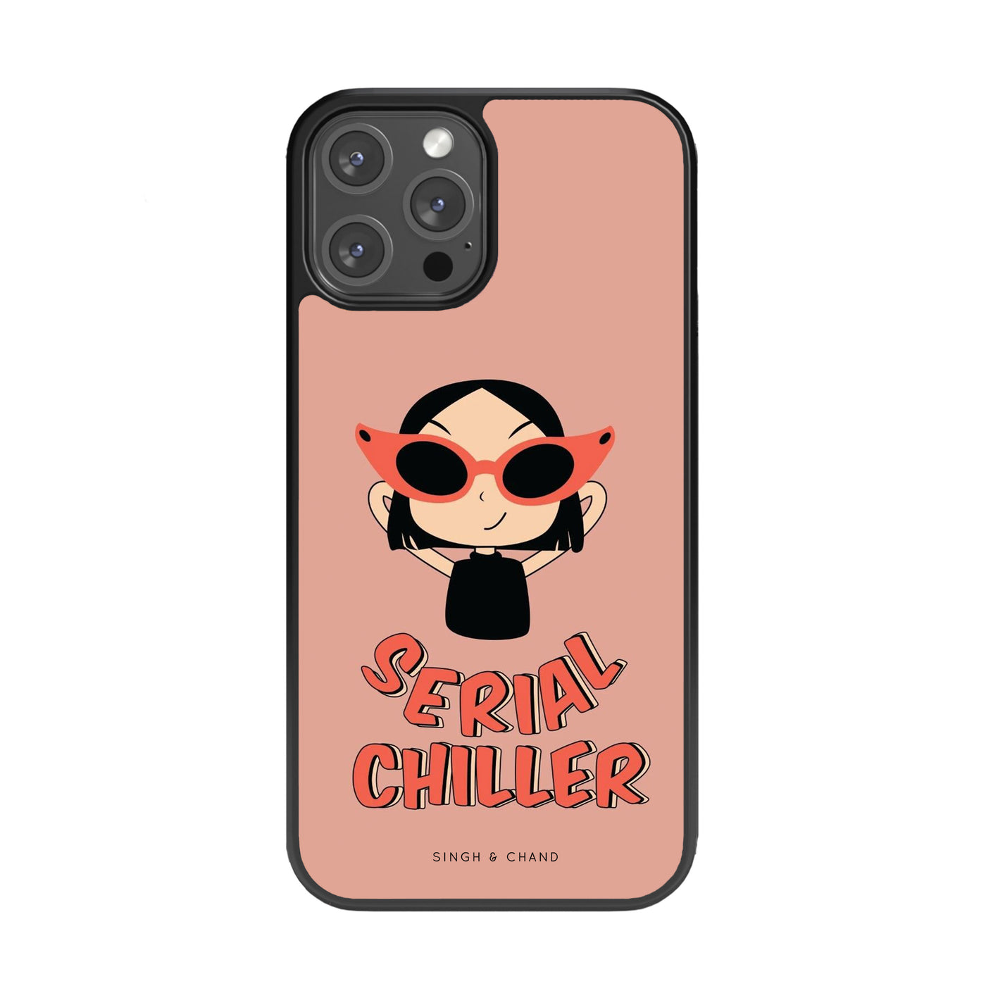 Serial Chiller Glass Phone Case