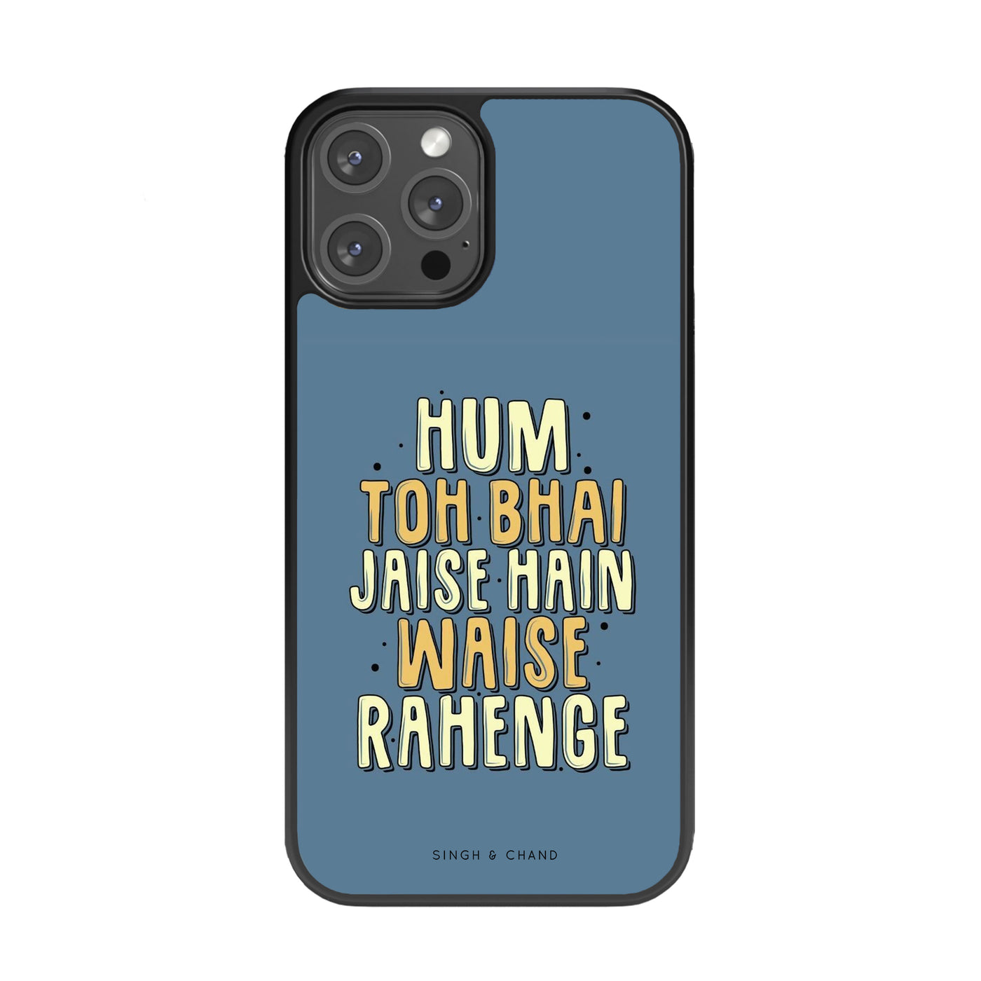 Swag Apna Glass Phone Case