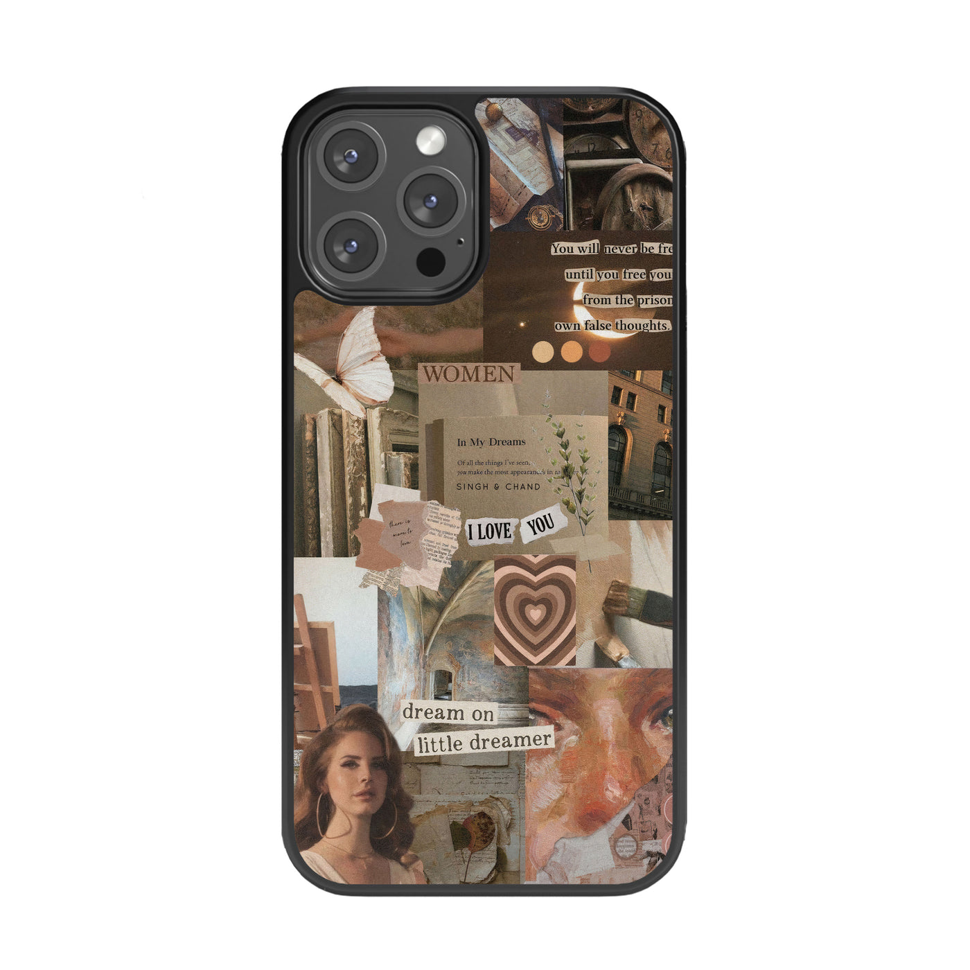 Unshakeable Dreams Glass Phone Case