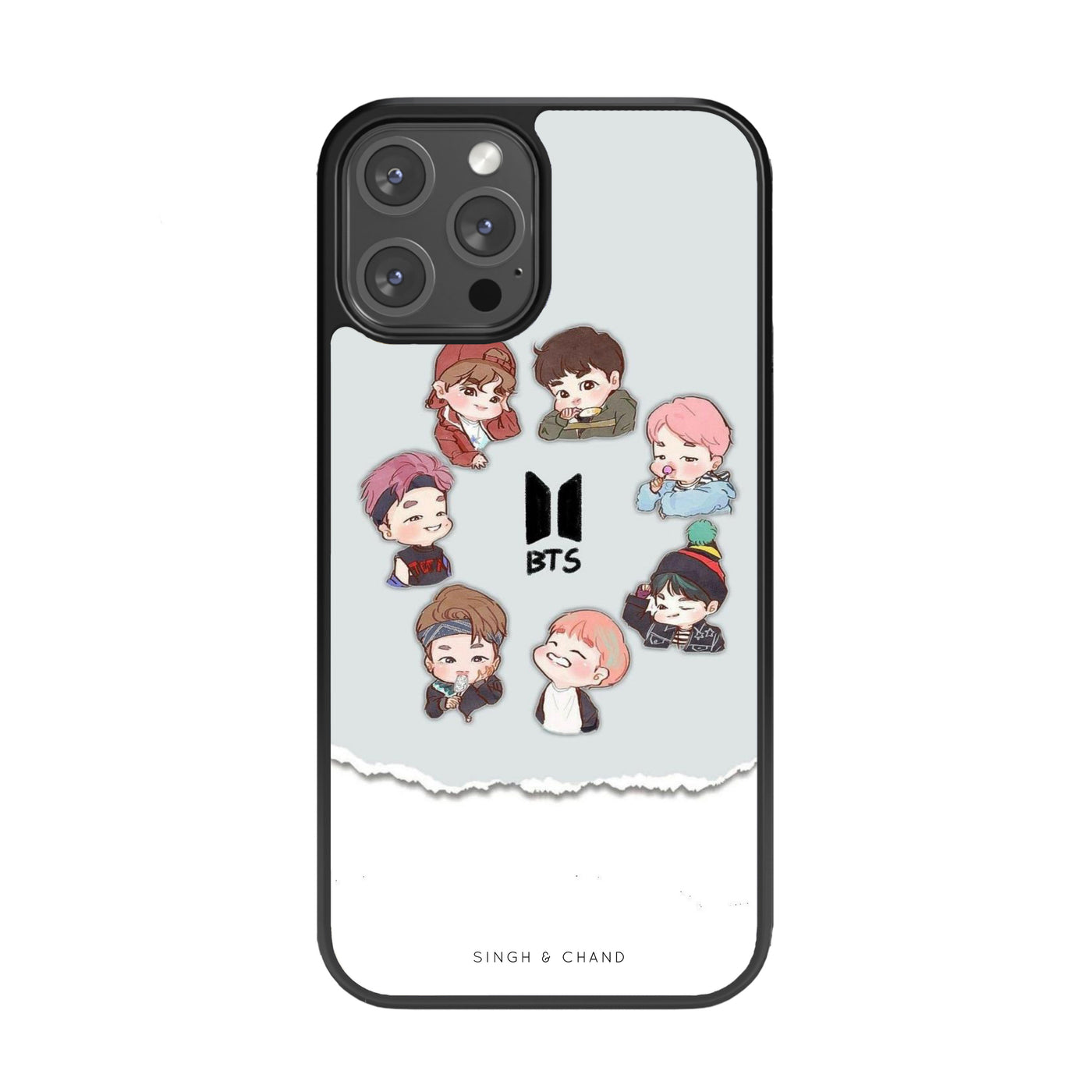 “BTS” Glass Phone Case