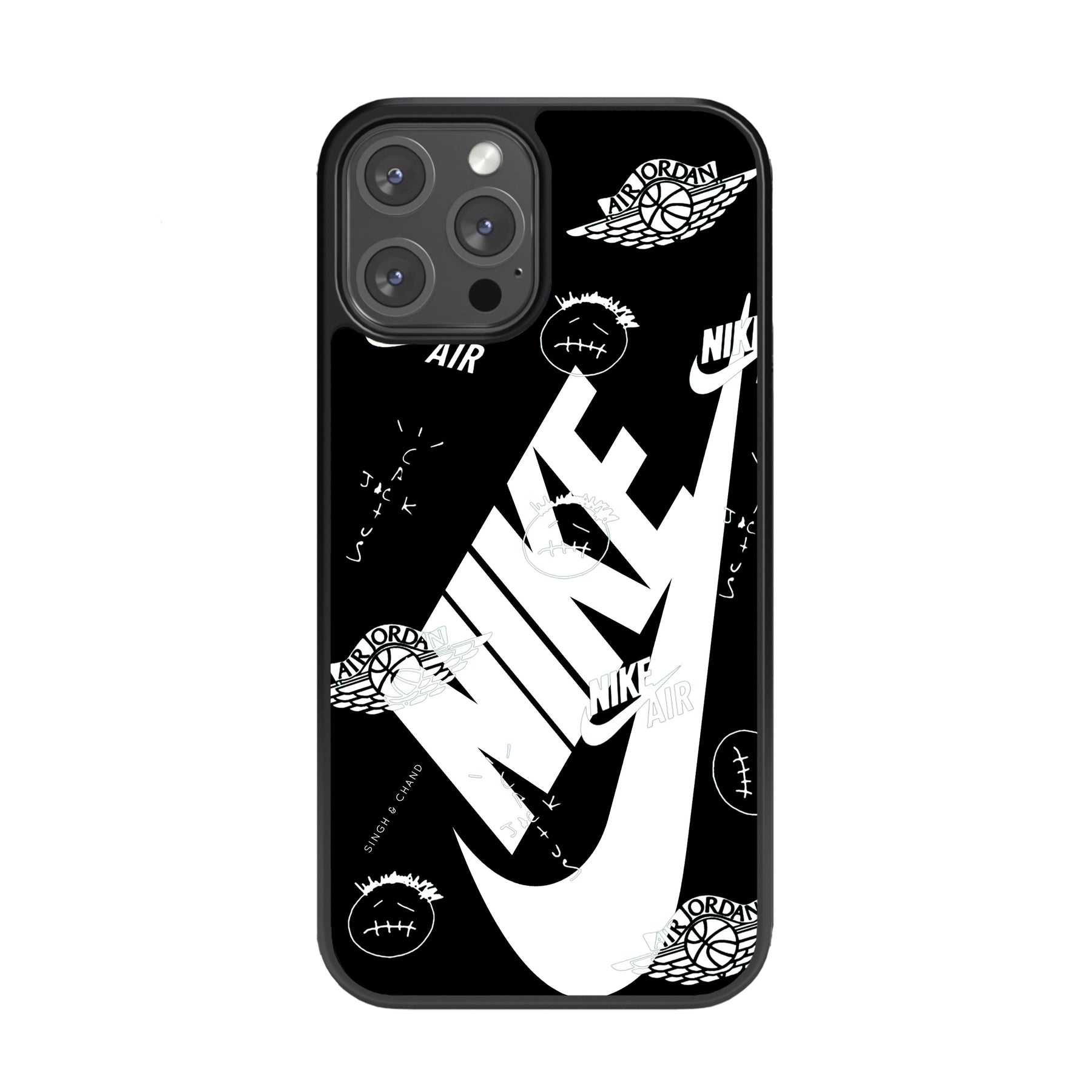 Cactus Jack Nike Tick Glass Phone Case – SINGH CHAND